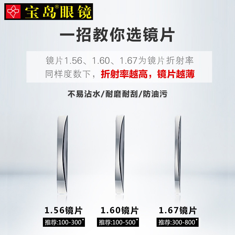 宝岛眼镜官方旗舰店宝岛抗蓝光防辐射电脑近视眼镜女韩版潮眼睛框抗疲劳平光护目镜男2