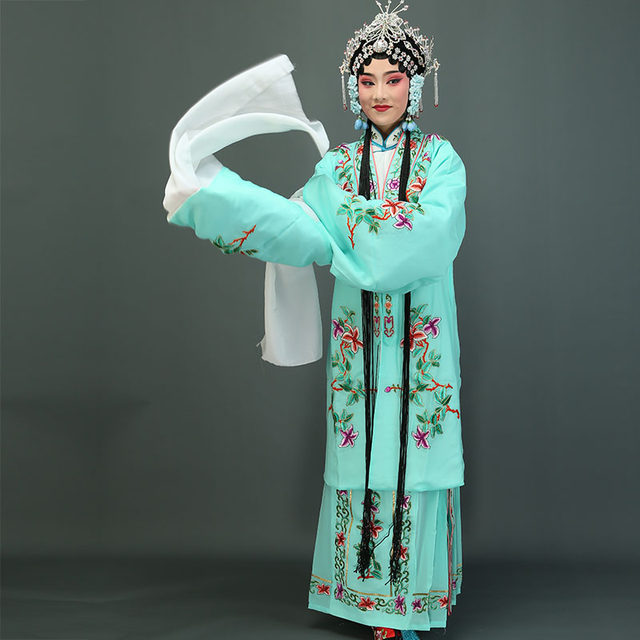Ping Liyuan Drama Hua Dan Water Sleeves Professional Stage Tsing Yi