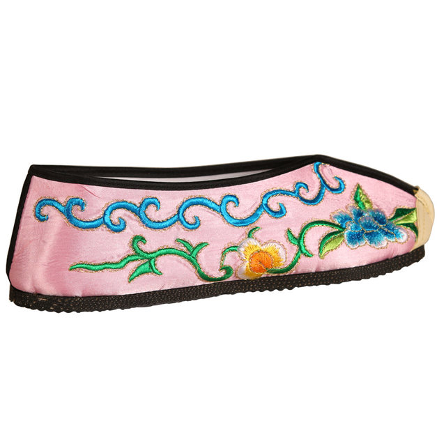 Opera Embroidered Shoes Huadan Tsing Yi Opera Shoes