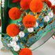 Opera Guan Gong Helmet Master Hat Master Theater Headgear