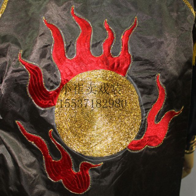 Face-changing costume props Sichuan Opera vest hat tail ribbon