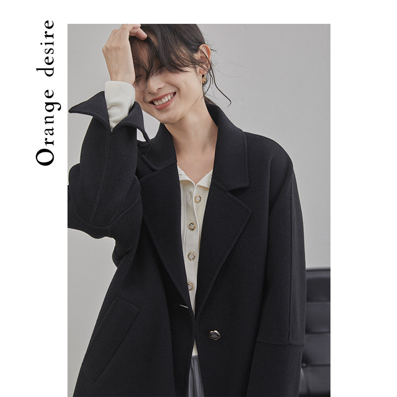 orange desire双面毛呢外套2020 orangedesire毛呢外套
