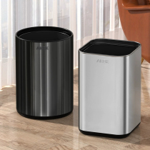Trash Can Home Living Room Bedroom Light Lavish Stainless Steel Toilet Office Hotel Kitchen Commercial 2023 New