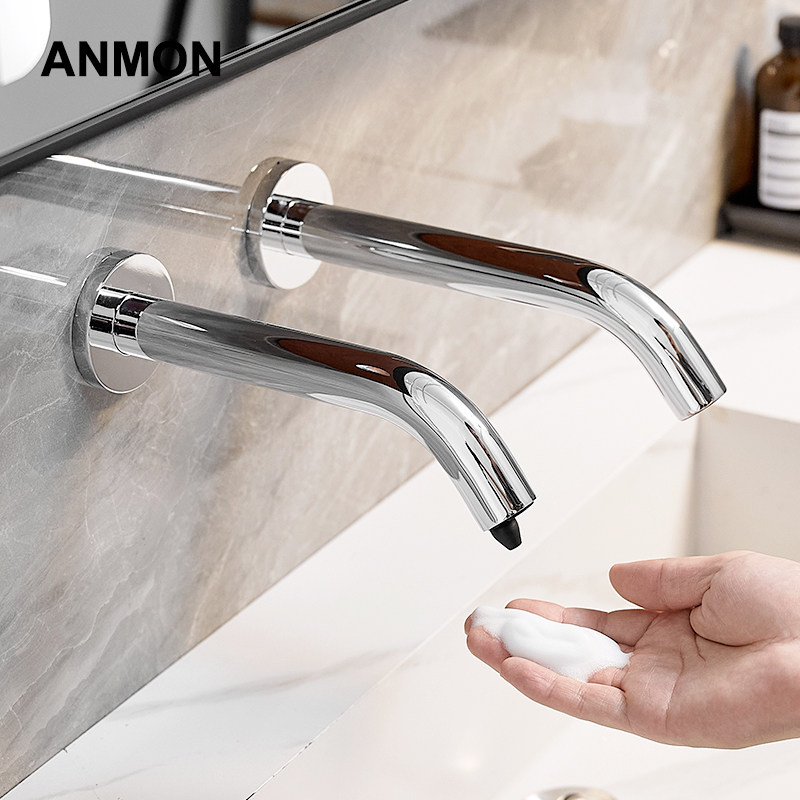 Anmon智能全自动入墙感应水龙头式皂液器酒店洗手液给皂机洗手器,淘宝优惠券,粉丝福利购,淘宝优惠卷