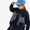 MQD Horseton boys spring patchwork shirt
