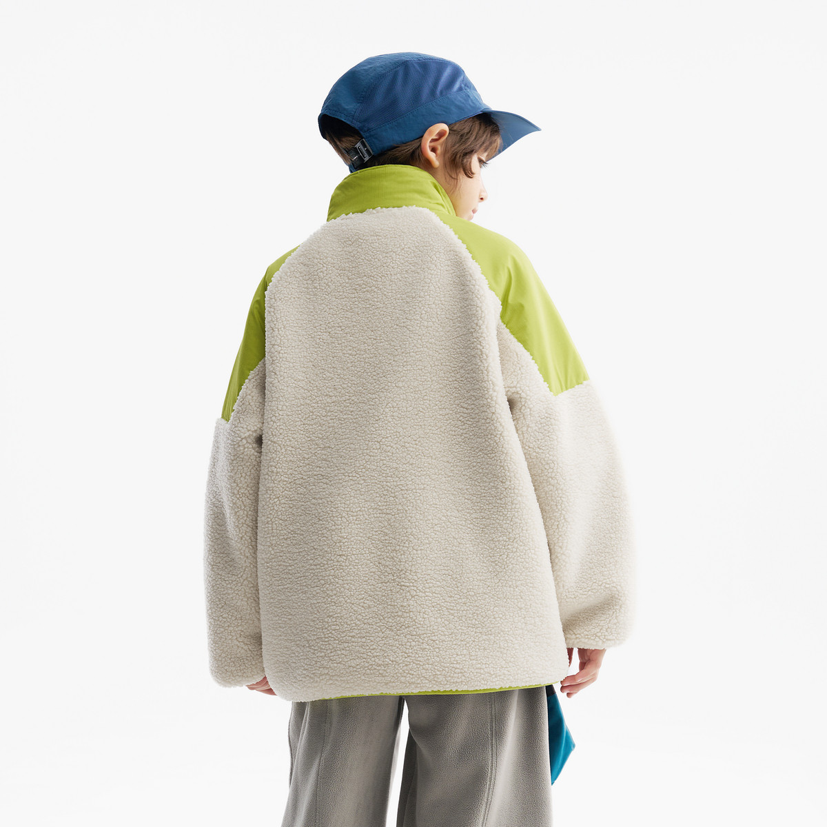 [VIP]MQD童装男童加厚仿羊羔绒外套20255冬装新款儿童保暖撞色立,淘宝优惠券,粉丝福利购,淘宝优惠卷