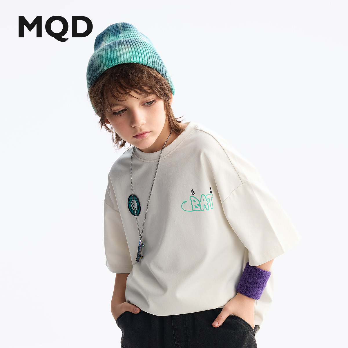 【吸湿速干】MQD童装儿童t恤25夏季新款五分袖男童短袖宝宝上衣,淘宝优惠券,粉丝福利购,淘宝优惠卷