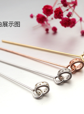 加厚s925斜孔翡翠扣头琥珀吊坠