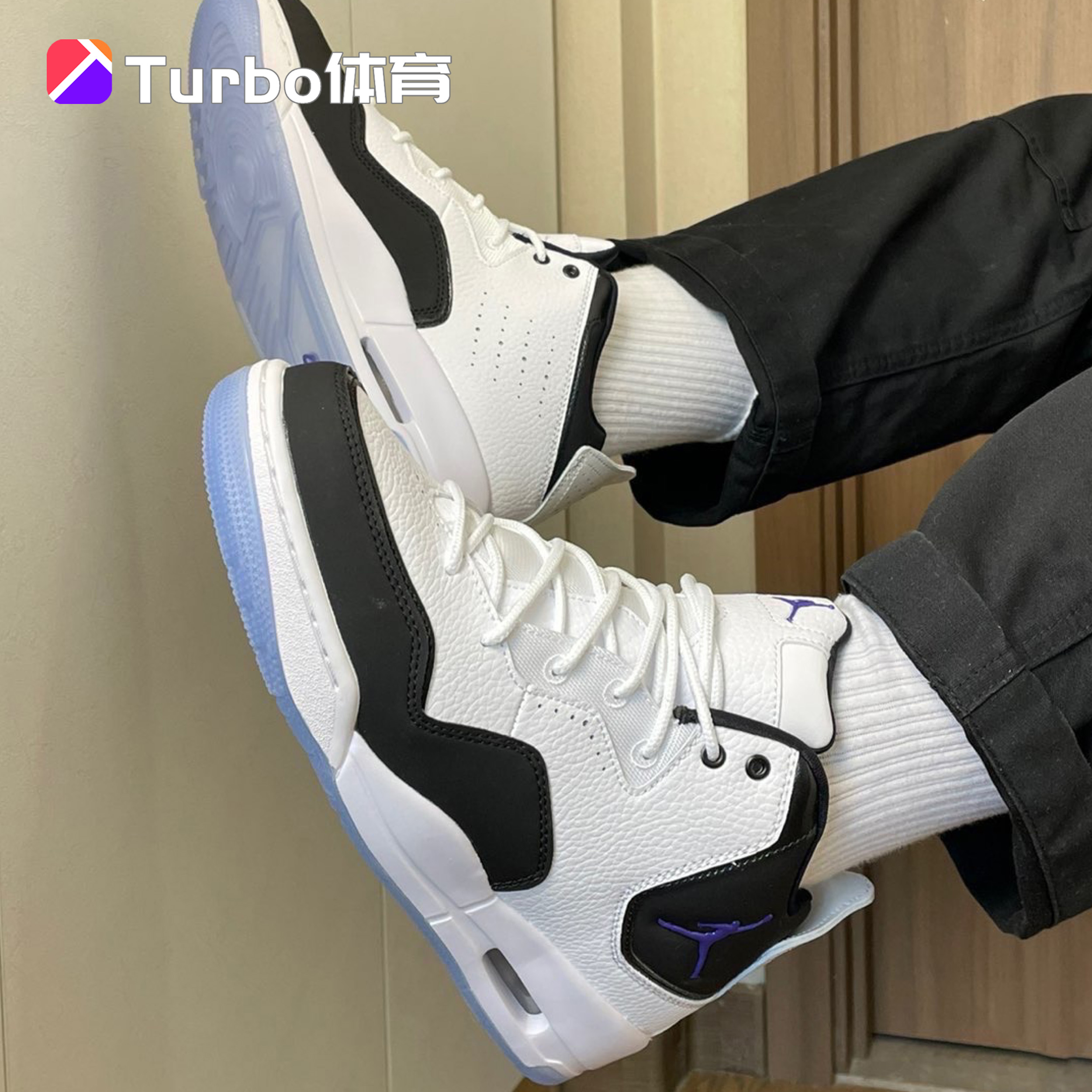 Air Jordan Courtside 23 aj23小藤原浩男女中帮篮球鞋AR1000-104 - 图1