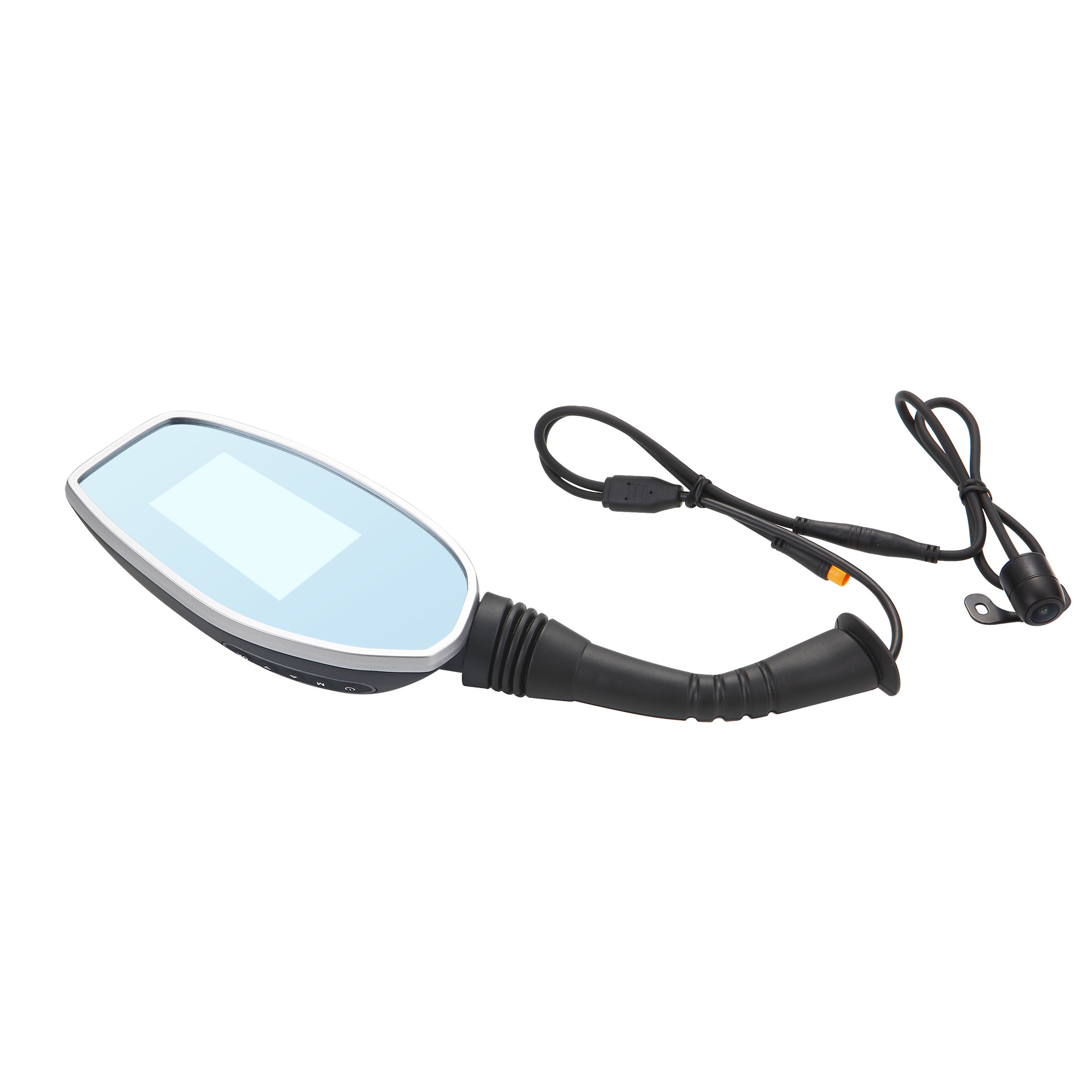 3寸后视镜反光镜摩托车双录行车记录仪WIFI电动车1080P高清 - 图2