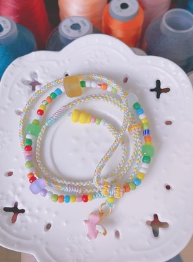 周家同款琉璃新品编织女项链