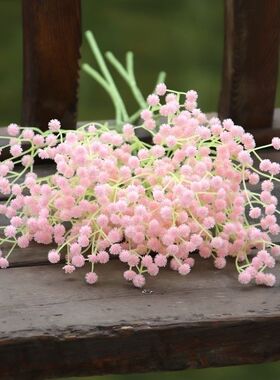 满天星假花仿真花高档装饰花束客厅摆件手捧花塑料花卉拍照道具