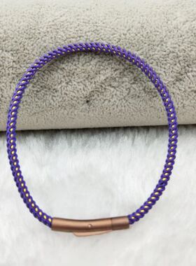 编织金丝米兰绳皮绳红绳