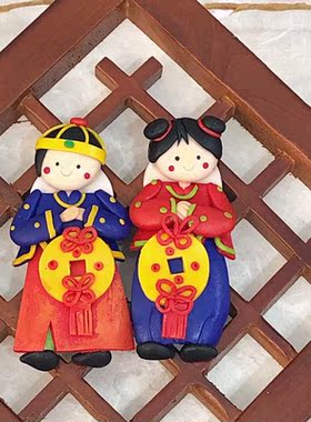 韩国传统工艺品/韩食料理店挂件/福娃娃大挂件/HE-MK1023