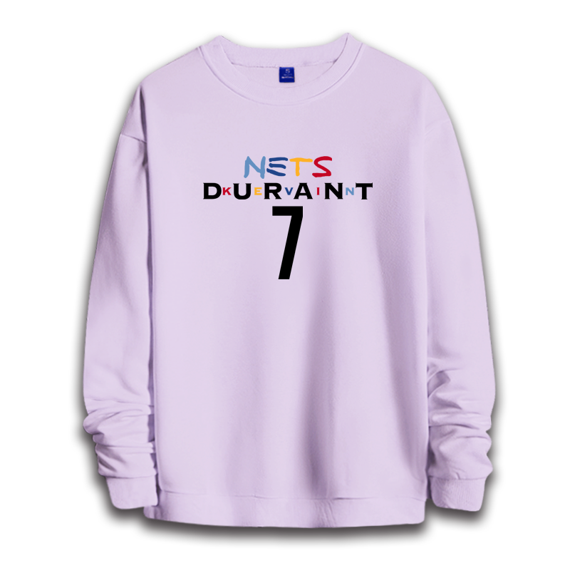 篮网nets训练可定制杜兰特凯里卫衣 沃纶物语服饰卫衣