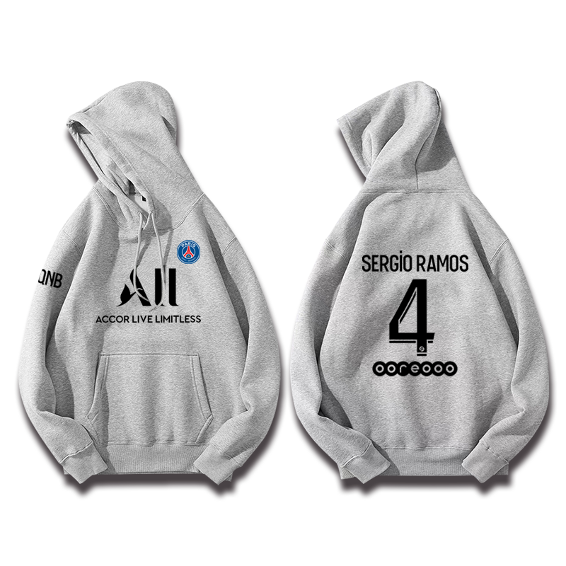 巴黎圣日耳曼30号梅西运动球队卫衣 沃纶物语服饰卫衣