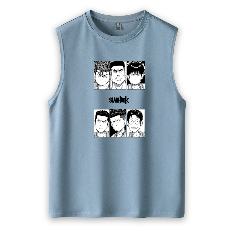 可定制灌篮高手日系卡通动漫t恤衫 沃纶物语服饰T恤