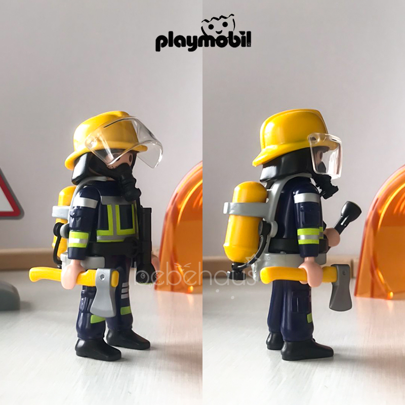 德国Playmobil摩比世界积木人偶组装小人消防员警察女王男孩女孩 - 图3