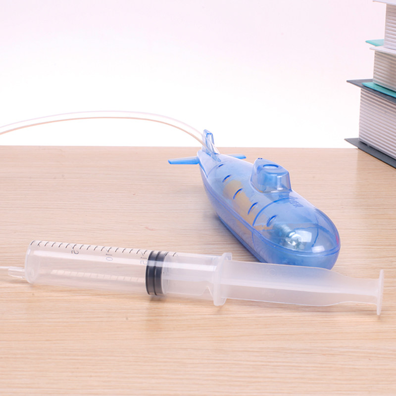 自制潜水艇diy科技小制作潜水艇模型 科学玩具浮力实验教学器材