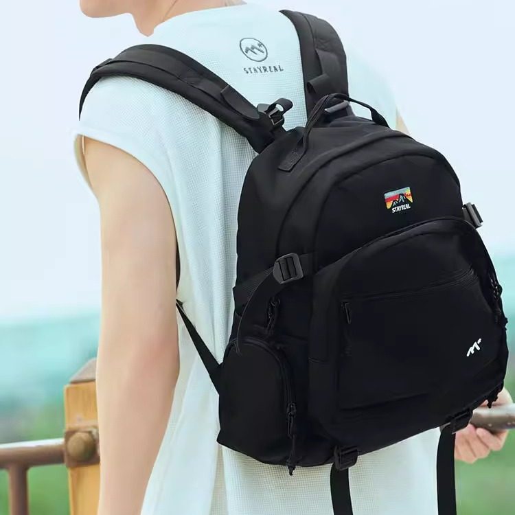 STAYREAL STAY WILD双背包男女胡萝卜色休闲新款大容量防水双肩包,淘宝优惠券,粉丝福利购,淘宝优惠卷