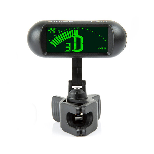 Профессиональный тюнер для скрипки, чувствительный и портативный.