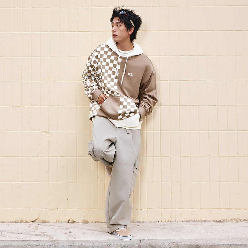 Vans范斯官方 Brooklyn LS棕色栗子棕简约复古男鞋板鞋,淘宝优惠券,粉丝福利购,淘宝优惠卷