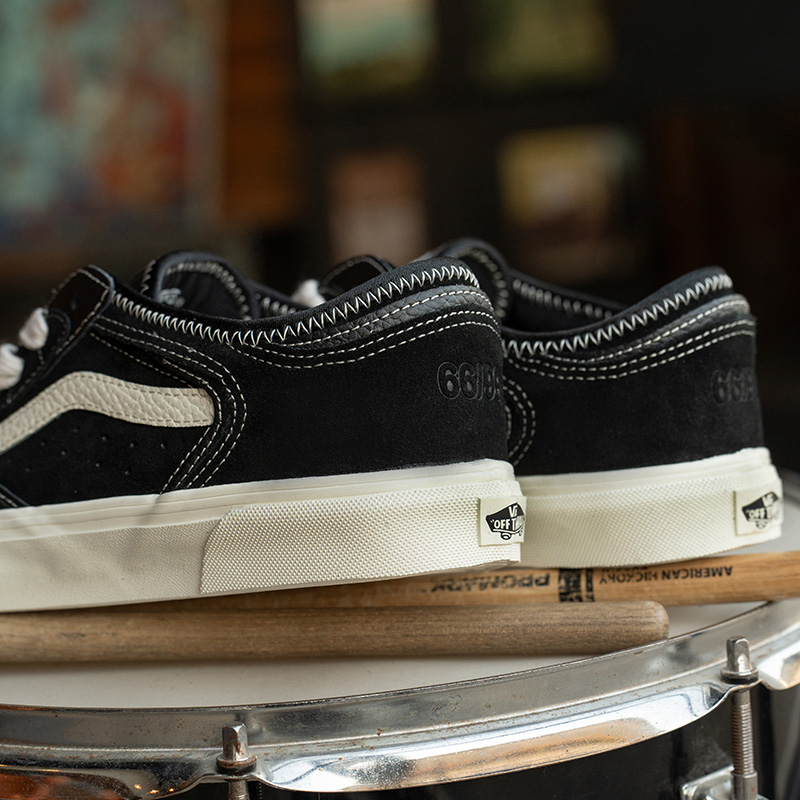 【周年庆】Vans范斯官方 Rowley Classics 经典黑色复古回潮板鞋