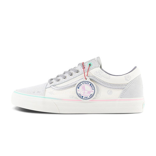 Vans范斯官方 Vans x SPACE MOLLY系列Old Skool泡泡玛特男女板鞋 - 图1