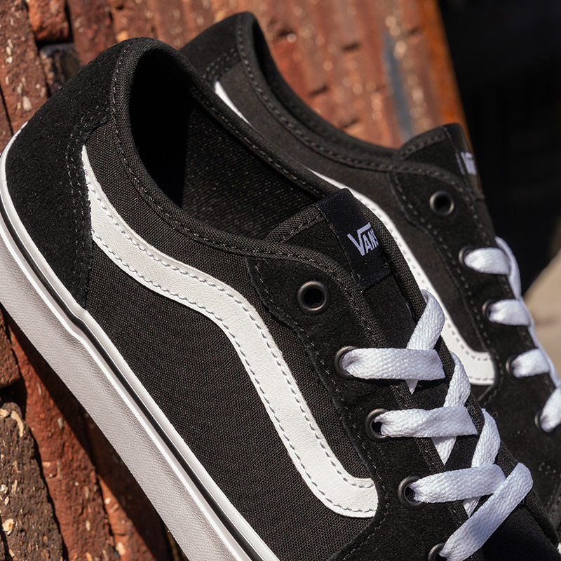 Vans范斯官方 Filmore Decon黑色复古风透气女鞋板鞋运动鞋,淘宝优惠券,粉丝福利购,淘宝优惠卷