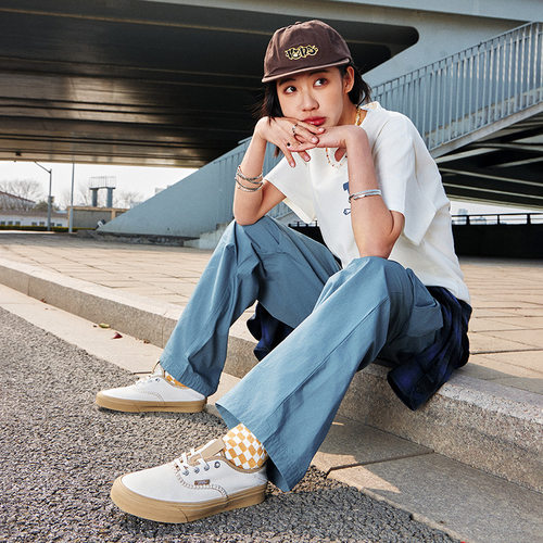 Vans范斯官方 Authentic Kickdown 2.0踩脚两穿男鞋女鞋板鞋 - 图1