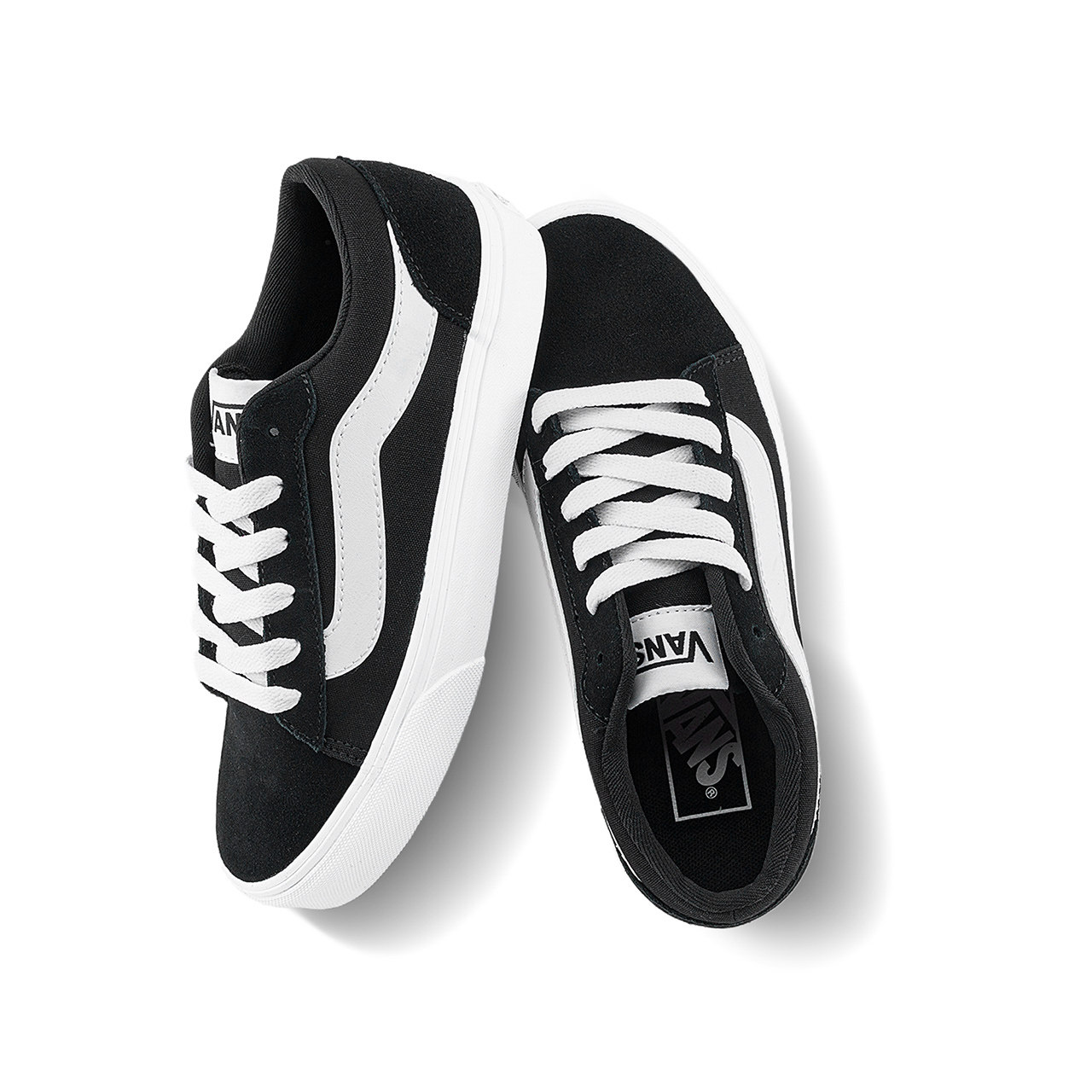 Vans范斯官方 Vero LS经典黑色轻量复古舒适女鞋板鞋,淘宝优惠券,粉丝福利购,淘宝优惠卷