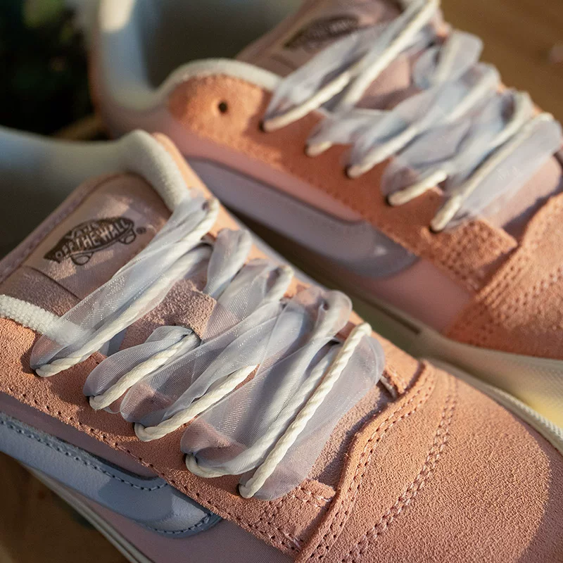 Плитые кроссовки Vans официальные Knu Skool цвет пудровый синий, сочетаются макарон цвет, обувь мужская и женская, кроссовки