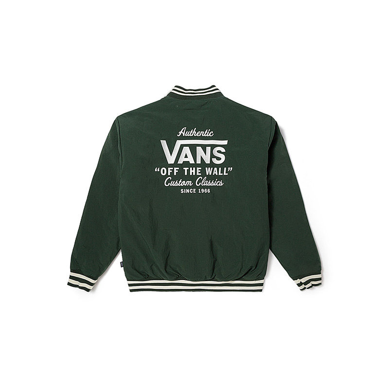 Vans范斯官方 男女情侣深绿色棉夹克外套复古美式工装,淘宝优惠券,粉丝福利购,淘宝优惠卷