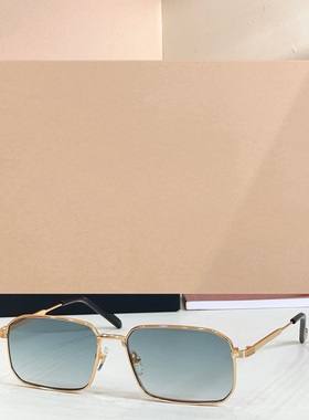 时尚高质量外贸男女情侣款0824S太阳眼镜防紫外线墨镜方框金属
