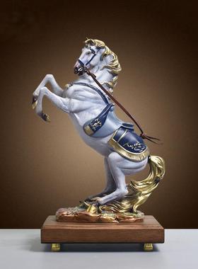 全铜马摆件马到成功办公室工艺品