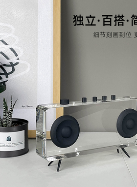 鸟与花家水晶装饰摆件