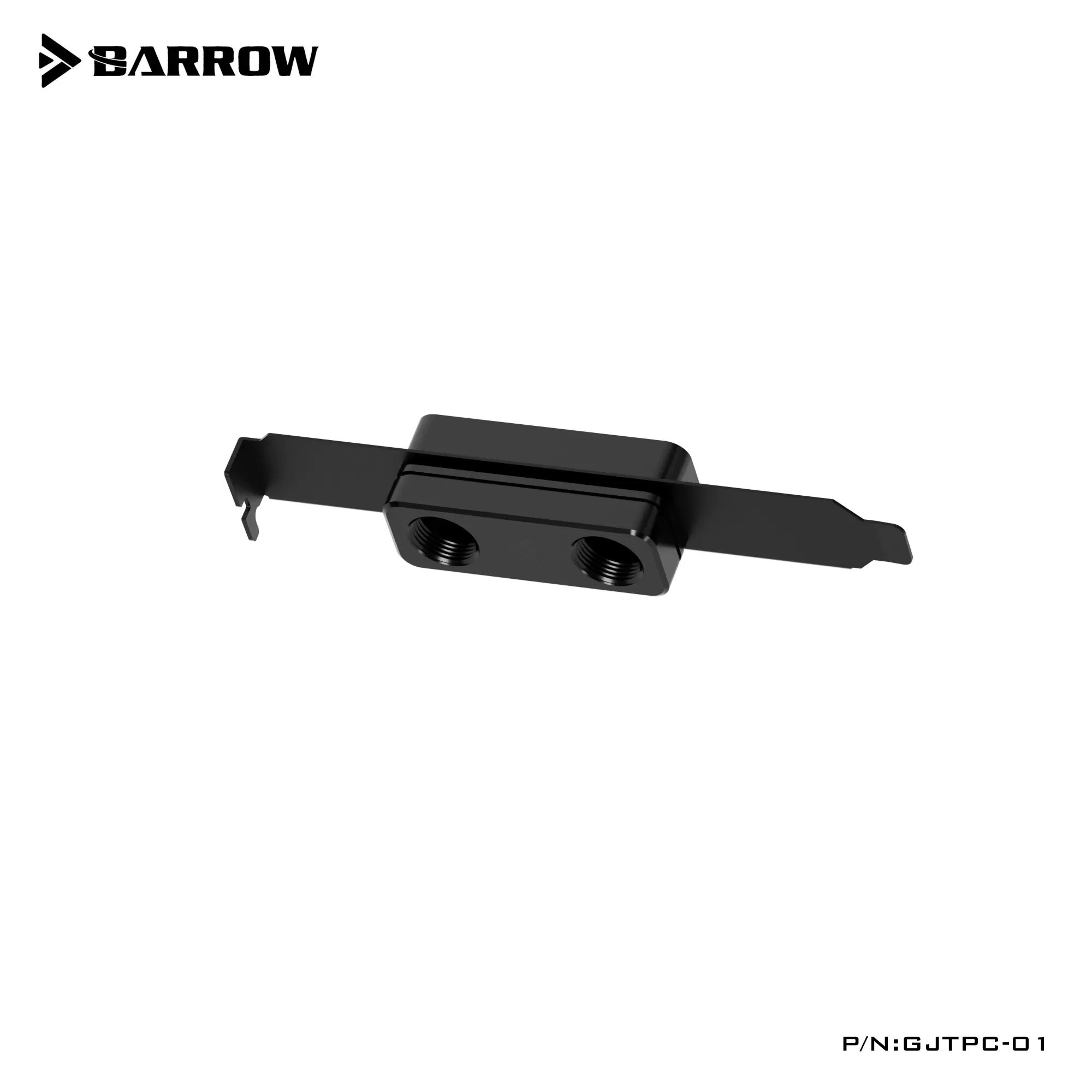 BARROW GJTPC-01 PCI-E挡板式 穿板座模块 外置 外接 分体水冷用 - 图0