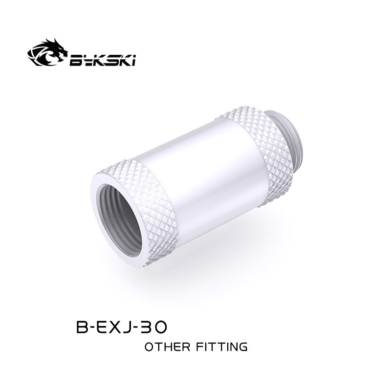 Bykski B-EXJ-30 钻石纹30MM延长座 G1/4螺纹 内螺纹延长座 - 图1