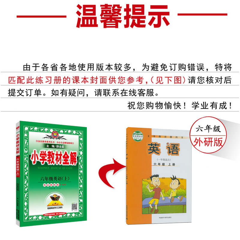 2024新版小学教材全解六年级下册语文全解人教部编版 6六年级上下册数学青岛北师大英语外研版教材全解同步练习册教辅书辅导资料-图3