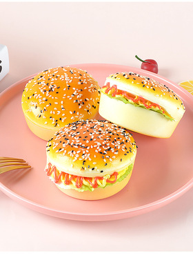 仿真汉堡包模型假食物儿童早教玩具道具橱窗装饰摆件摄影拍照