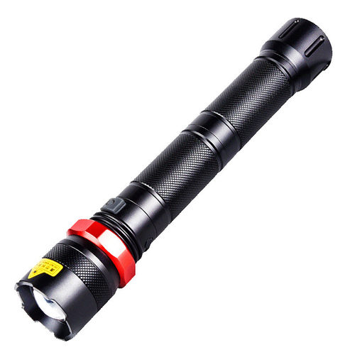 三戟叉手电筒LED可充电远射超亮防水XPG大功率加大号k7黄光车载A8 - 图2