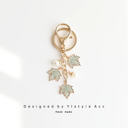 Кленовый лист, брелок, небольшая сумка, подвеска, аксессуар для влюбленных