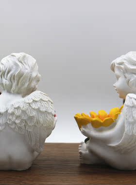 欧式风天使婚庆道具教堂家居装饰