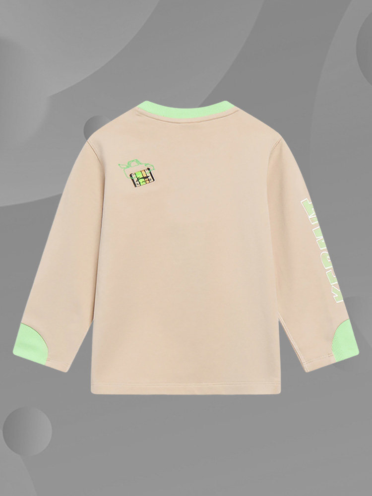 Lining/李宁正品布偶宝宝系列男女小童套头卫衣圆领休闲装YWDT011,淘宝优惠券,粉丝福利购,淘宝优惠卷