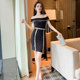 Temperament slimming waist skirt sexy hip-hugging short skirt