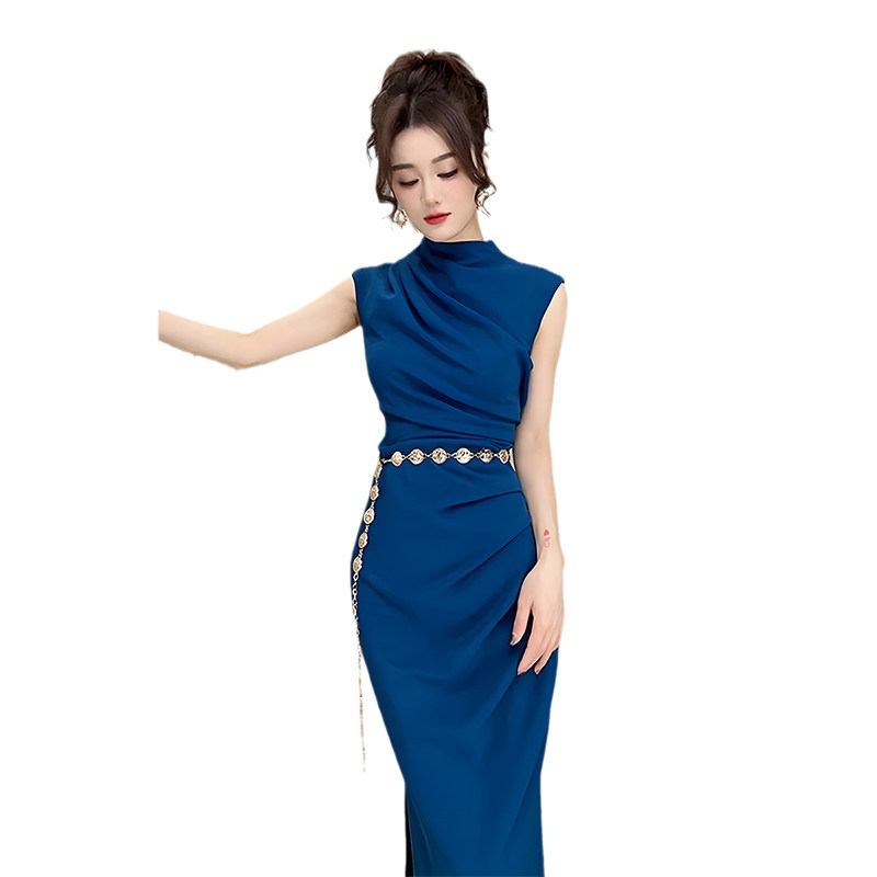  紫嫣红藤连衣裙