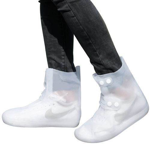 Детский дождевик, детские нескользящие водонепроницаемые бахилы для школьников и студентов для мальчиков, подходит для подростков