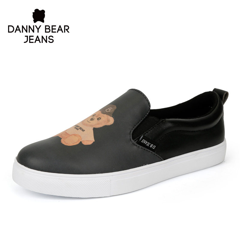 dannybear男女鞋低帮一脚蹬休闲鞋 丹尼熊箱包单鞋