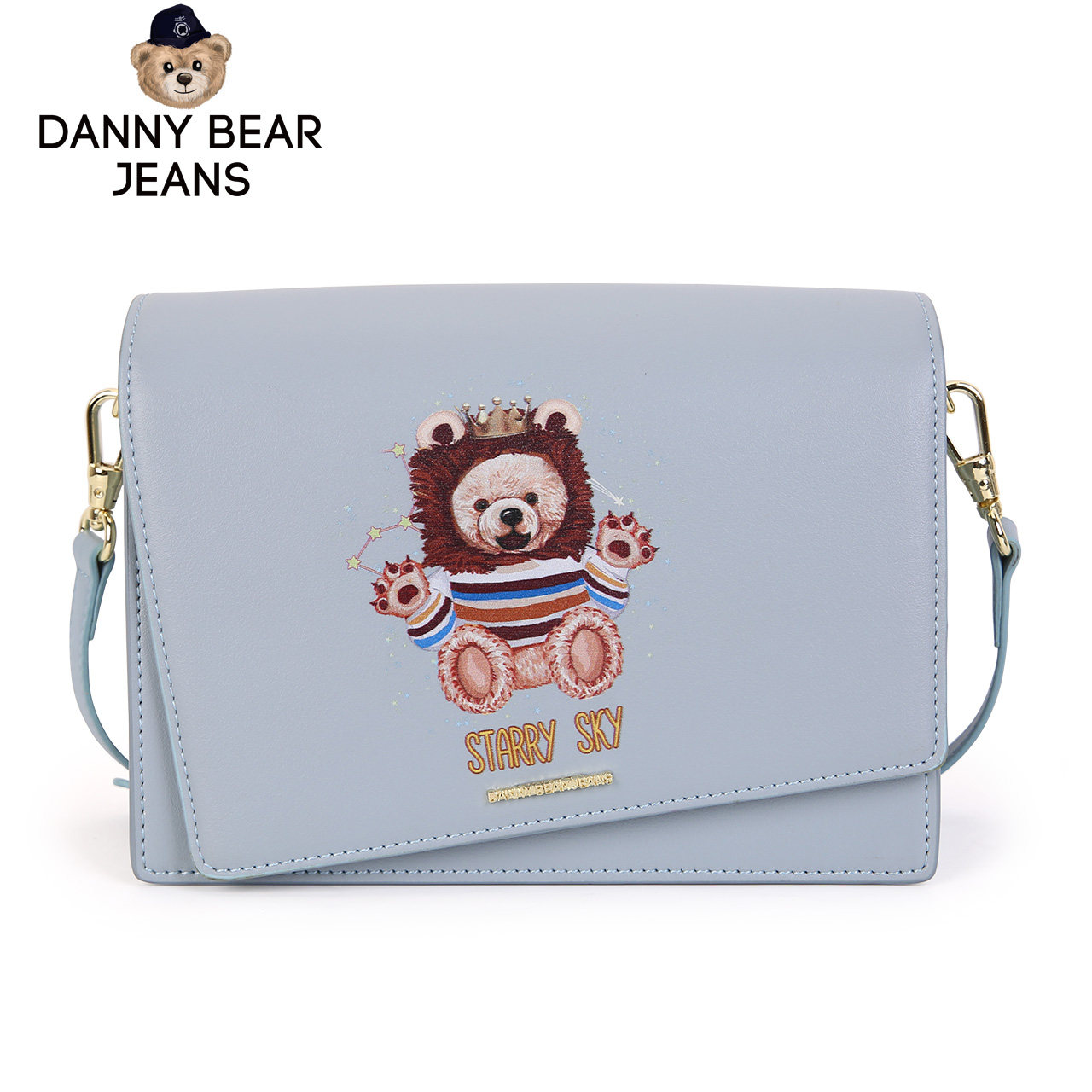 丹尼熊新品单肩2020个性斜挎包 丹尼熊箱包女士包袋