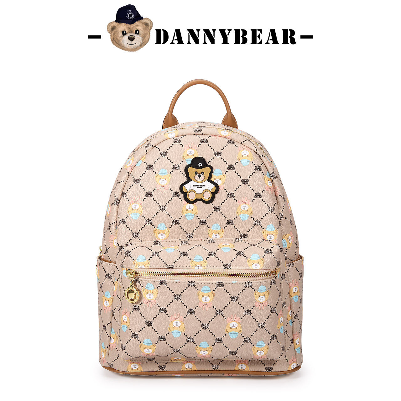 #好物体验专享#丹尼熊双肩包背包女包书包老花通勤商务时尚包包,淘宝优惠券,粉丝福利购,淘宝优惠卷